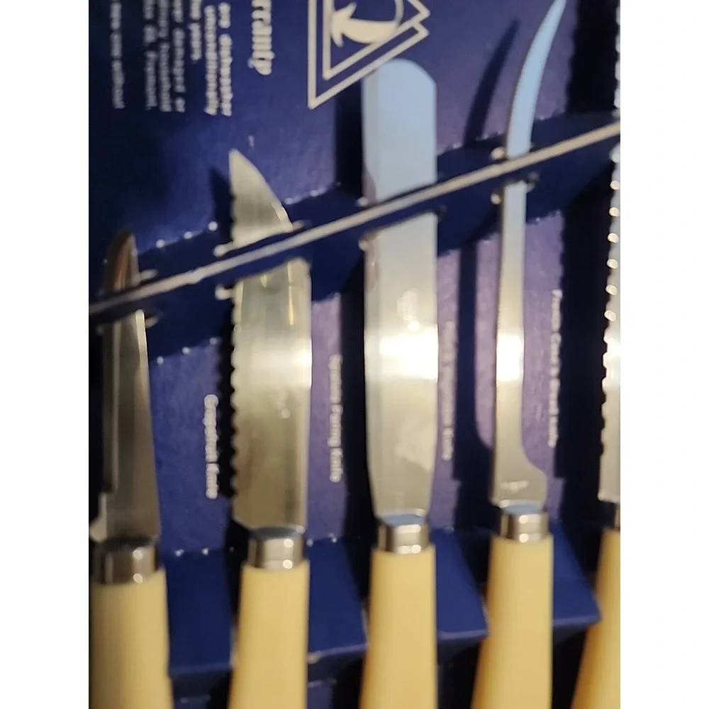 Vintage Scott & Fetzer 5 PC Knife Set With Box‎